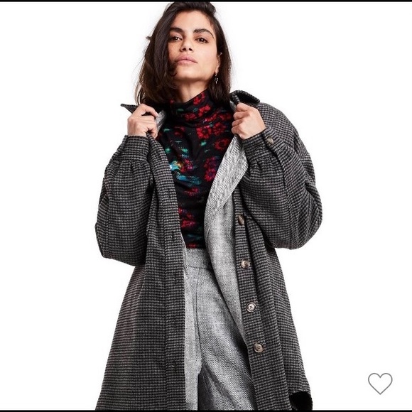 Women’s checkers oversized shirt/shacket Rachel comey x target dark grey s - Picture 1 of 2